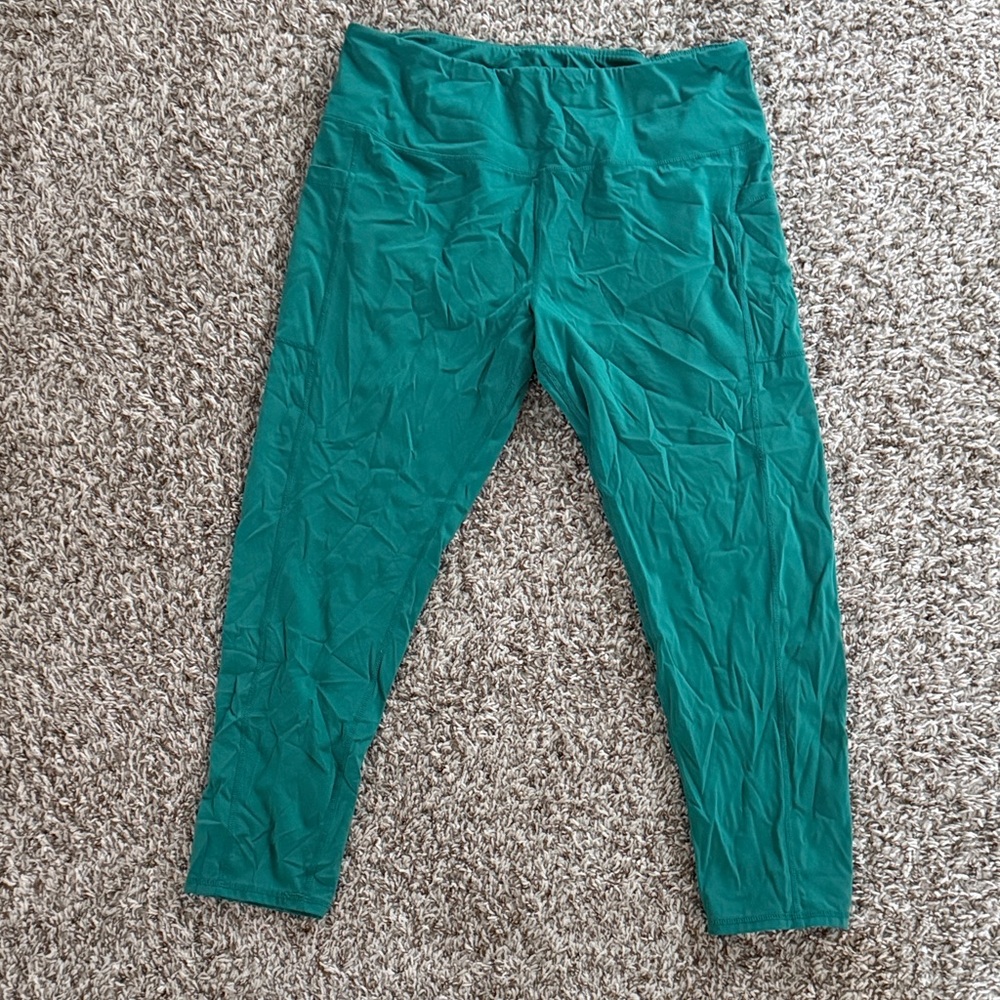 Elegant Teal Women's Leggings